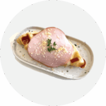 croffle ham cheese